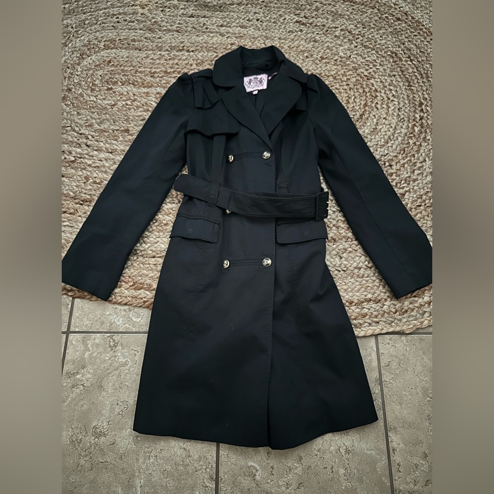 VINTAGE JUICY COUTURE TRENCH COAT